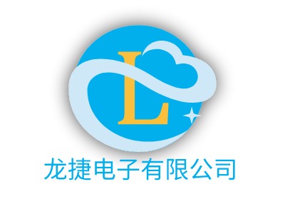 龙捷电子有限公司LOGO设计