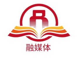 融媒体logo标志设计