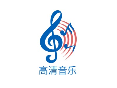 高清音乐LOGO设计