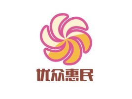 优众惠民品牌logo设计