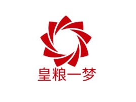 皇粮一梦logo标志设计