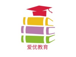 爱优教育logo标志设计