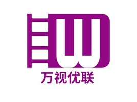 萬(wàn)視優(yōu)聯(lián)logo標(biāo)志設(shè)計(jì)