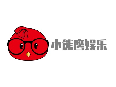 小熊鷹娛樂LOGO設(shè)計