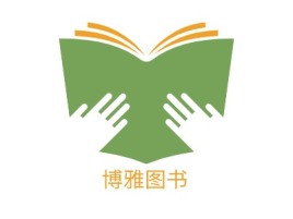 博雅图书logo标志设计
