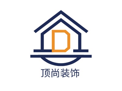 顶尚装饰LOGO设计