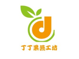 丁丁果蔬工坊品牌logo设计