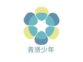 青贤少年公司logo设计