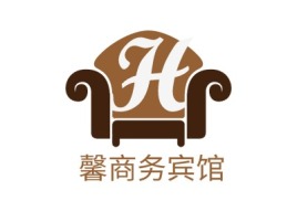 恵馨商务宾馆名宿logo设计