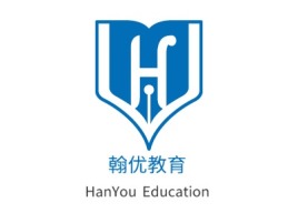 内蒙古翰优教育logo标志设计
