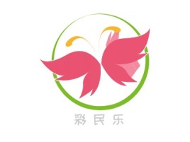 彩民乐公司logo设计