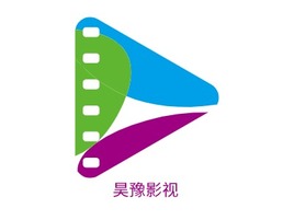 昊豫影视logo标志设计