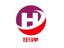 红马甲公司logo设计