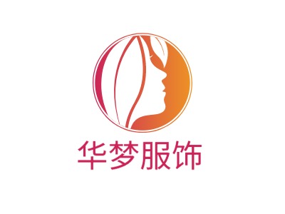 華夢服飾LOGO設計