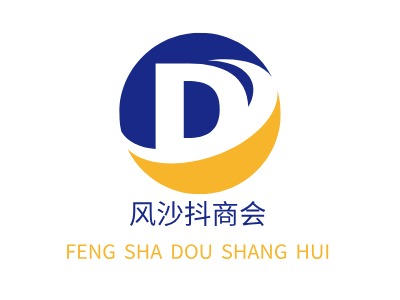 風(fēng)沙抖商會(huì)LOGO設(shè)計(jì)