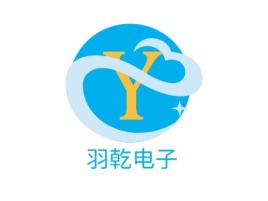 羽乾电子公司logo设计