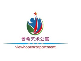 贵州景希艺术公寓名宿logo设计