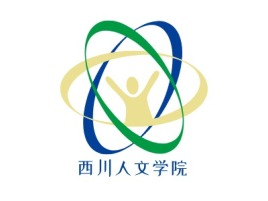 西川人文学院logo标志设计