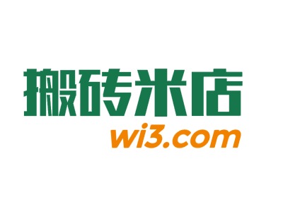 搬砖米店LOGO设计