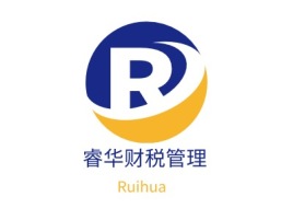 睿华财税管理金融公司logo设计