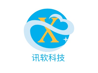 讯软科技LOGO设计