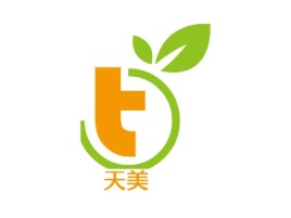 天美品牌logo设计