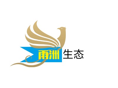 雨洲生态LOGO设计