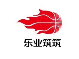 乐业筑筑logo标志设计