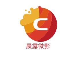 晨露微影公司logo设计