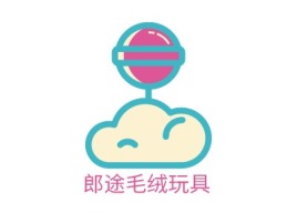 郎途毛绒玩具公司logo设计