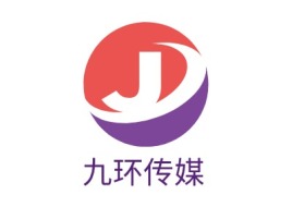 九环传媒logo标志设计