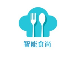 智能食尚品牌logo设计