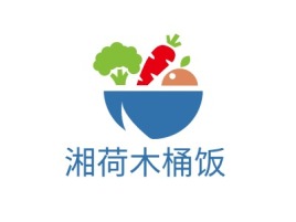 湖北湘荷木桶饭店铺logo头像设计