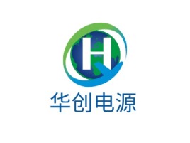 华创电源公司logo设计