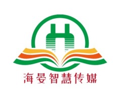 海晏智慧传媒logo标志设计