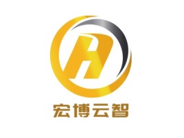 湖北宏博云智公司logo设计