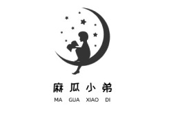 重庆麻瓜小弟logo标志设计