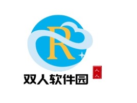 双人软件园公司logo设计