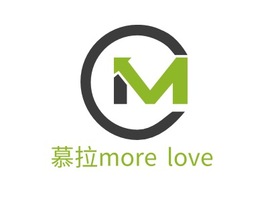 慕拉more love公司logo设计