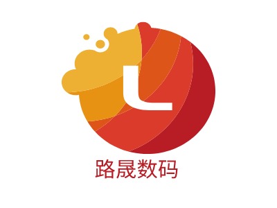 路晟数码LOGO设计