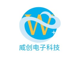 威创电子科技公司logo设计