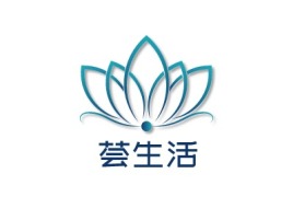 湖北荟生活门店logo设计