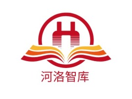 河洛智库logo标志设计