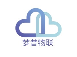 梦昔物联公司logo设计
