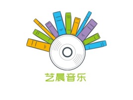 艺晨音乐logo标志设计