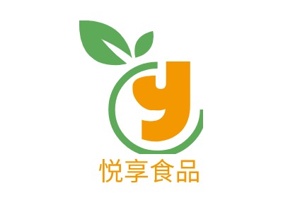 悦享食品LOGO设计