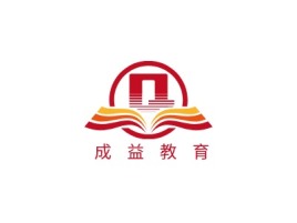  成益教育logo标志设计