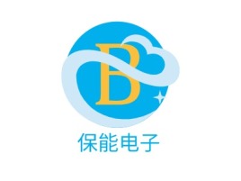 保能电子公司logo设计