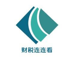 重庆财税连连看公司logo设计