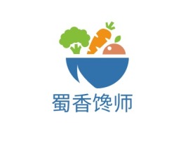 蜀香馋师店铺logo头像设计